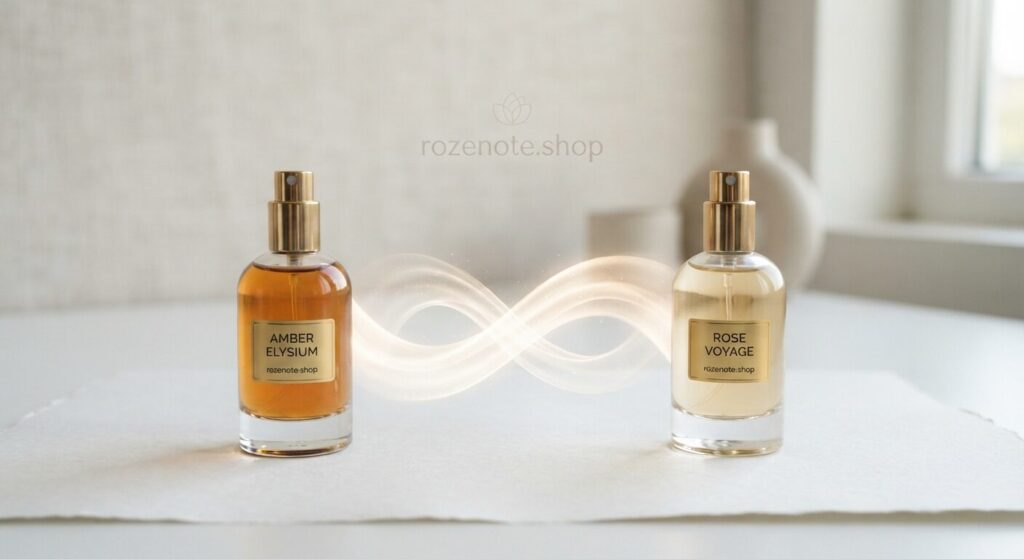 هنر لایهبندی عطر (Fragrance Layering)؛ چطور با ترکیب دو عطر، یک رایحه امضای اختصاصی بسازیم؟